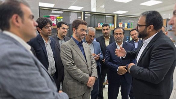بازدید دکتر مالکی نماینده مردم شریف زاهدان در مجلس شورای اسلامی از چند طرح تعاونی تولید در شهرک صنعتی زاهدان